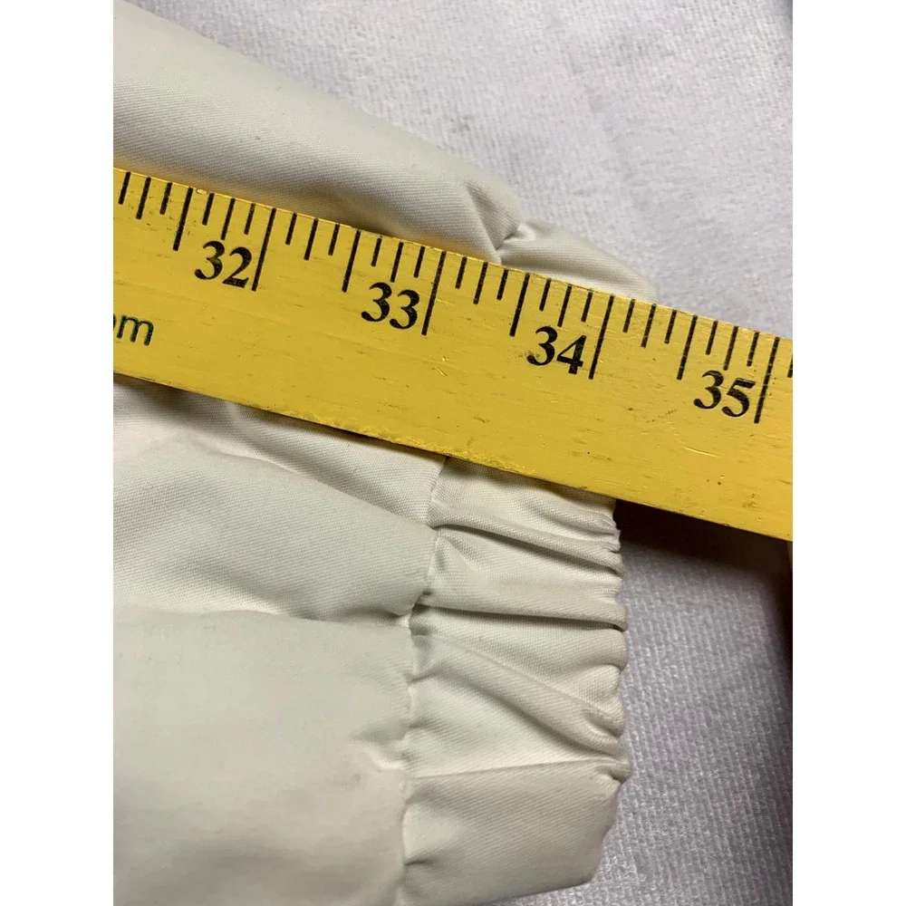 London Fog Windbreaker Jacket Mens Large Beige Lightweight Bomber 90s‎ Vintage